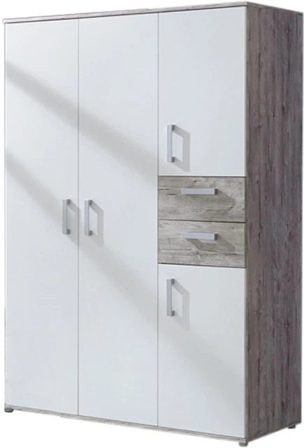 arthur berndt Kleiderschrank BENTE (BHT 130x188x54 cm) BHT 130x188x54 cm bunt