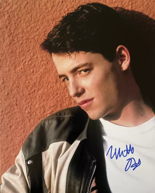 Matthew Broderick Signed Ferris Buellers Day Off 10x8 Photo