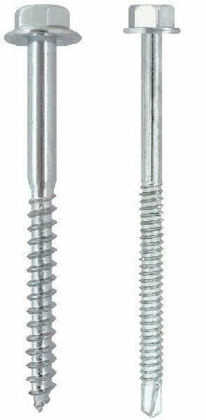 Kit 100 Calotte E Viti Per Pannelli Ondulati - Fissaggio Tetti E Pareti - Foto 2