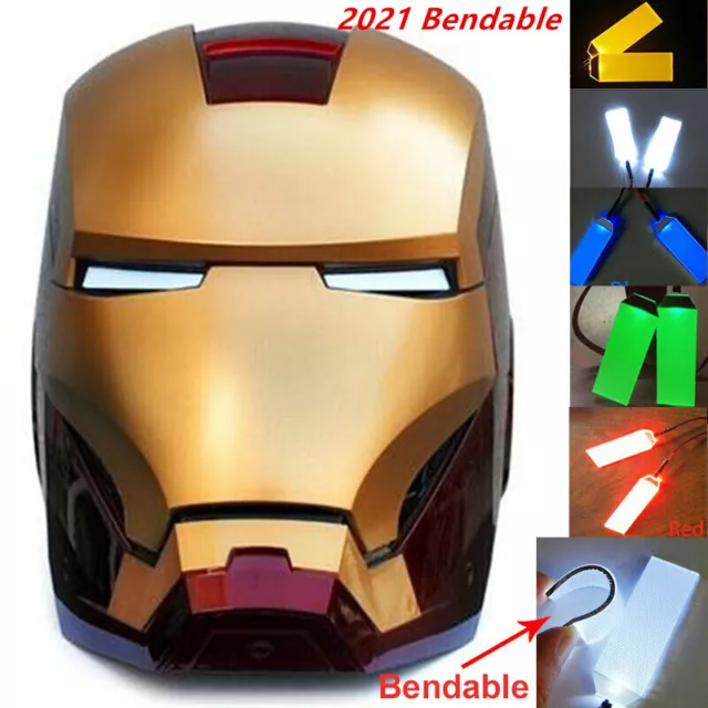 DIY LED Licht Augen Kits für Iron Man Helm Augenlicht Halloween Cosplay  Zubehör