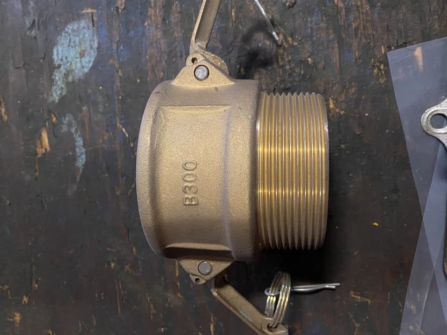 brass camlock B (coup x MP), 3"