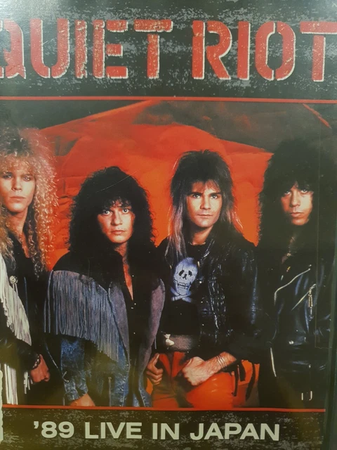 QUIET RIOT '89 Live In Japan DVD $49.99 - PicClick