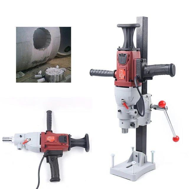 NUEVO taladro de núcleo perforación húmeda seca taladro de núcleo taladro de núcleo Φ180 mm 220 V DE