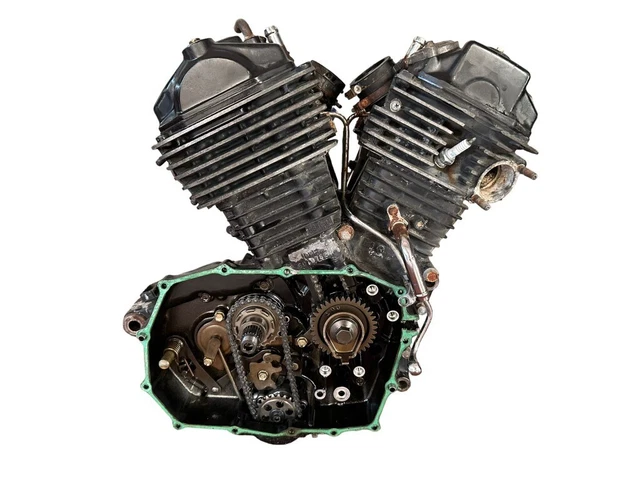 Emblème PD06E Bloc Moteur Engine Motor Original HONDA XL 600 V Transalp 1991