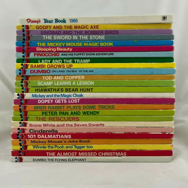 PICK YOUR TITLE Vintage Disney Wonderful World of Reading - Hardcover Kids Books