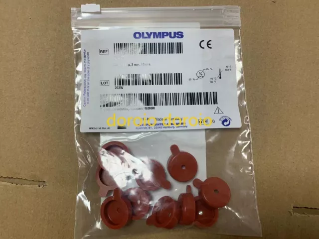 10PCS/bag NEW FOR Olympus sealing cap red A5857 surgery endoscope supplies