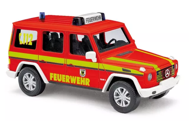 BUSCH 51417 H0 Mercedes-Benz G-Klasse 1990, Feuerwehr Dortmund #NEU OVP#