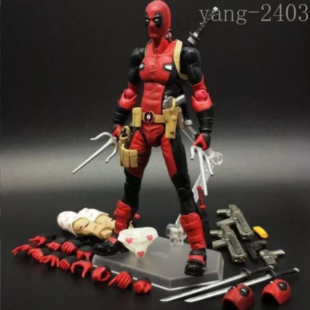 HOT NEW Deadpool DX Ver. Action Figure Marvel 6in PVC Model Statue Toy Gift