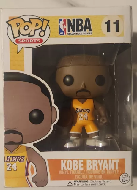 Funko Pop NBA Kobe Bryant LA Lakers Away Jersey #11 Vaulted