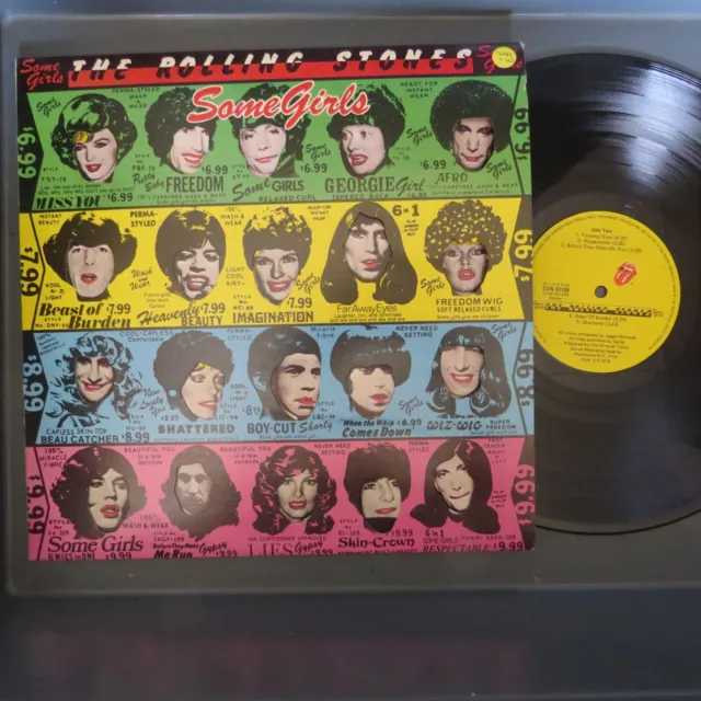 The Rolling Stones-Some Girls (Original Aussie press)-VINYL LP-NM-USED-SHLP_4667