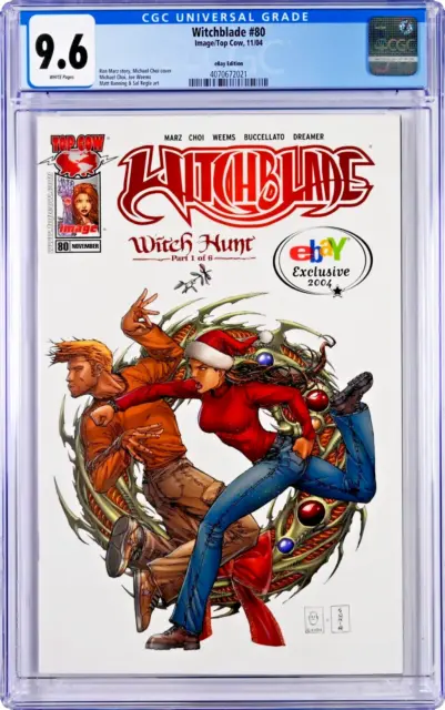 Witchblade #80 CGC 9.6 (Nov 2004, Image/Top Cow) Michael Choi eBay Exclusive