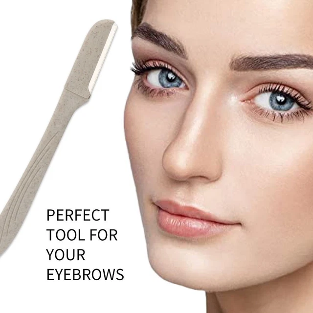 Strumenti per trucco sopracciglia rasoio bellezza rasoio lama sopracciglia portatile tagliasopracciglia donna