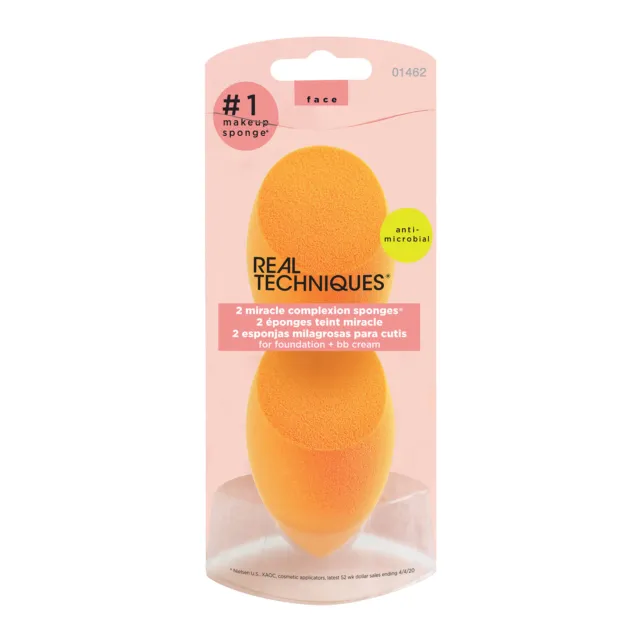 Real Techniques 2 Pack Miracle Complexion Sponge