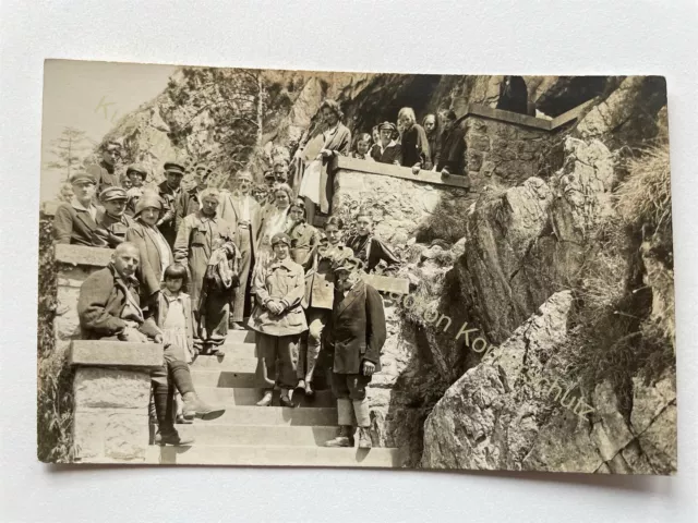 orig. Foto AK Rübeland Hermannshöhle Oberharz LKR Harz um 1920