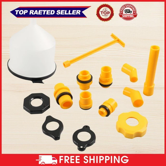 Kit Imbuto Refrigerante Antigoccia 15 Pezzi - Con Valvola Interruttore E Adattatori Per Spurgo Radiatore Auto