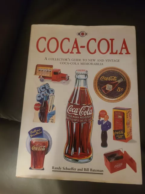 Vintage 1995 Coca-Cola Memorabilia Book Collector`s Guide