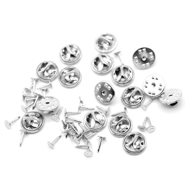 METAL CRAFT MAKING Butterfly Clutch Pins Tie Tacks Pin Backings Blank Pins  $12.34 - PicClick AU