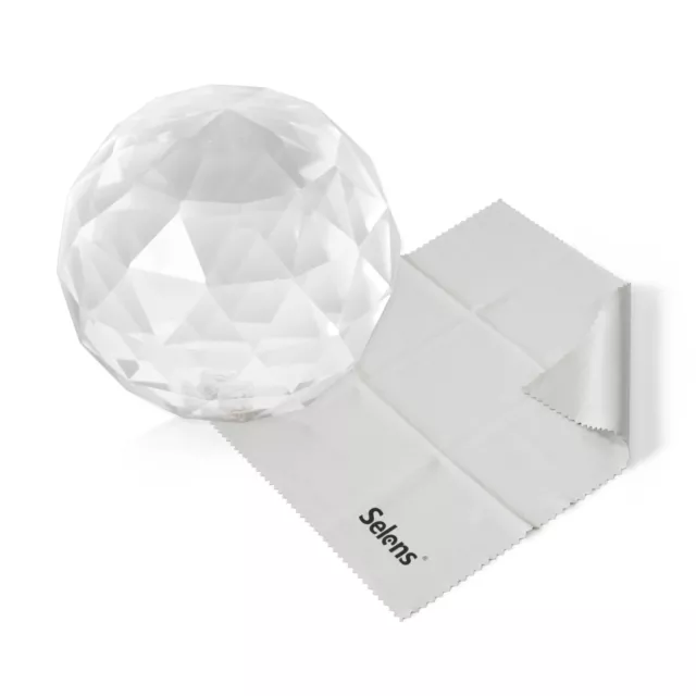 Optisches Glas Lens Flare Prism Rainbow Effect Ball Fotografie Kristallkugel