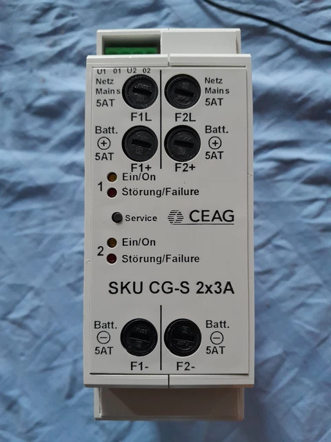 CEAG SKU CG-S 2 x 3 A Stromkreisumschaltung (400 71 347 051) EUR 59,00 ...