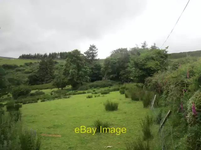 Photo 6x4 Grazing land below Claragh Mountain Adrivale  c2018