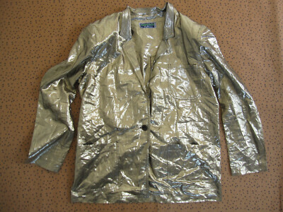 Veste Disco Femme vintage 80'S christian llinares Or paillette strass - 40