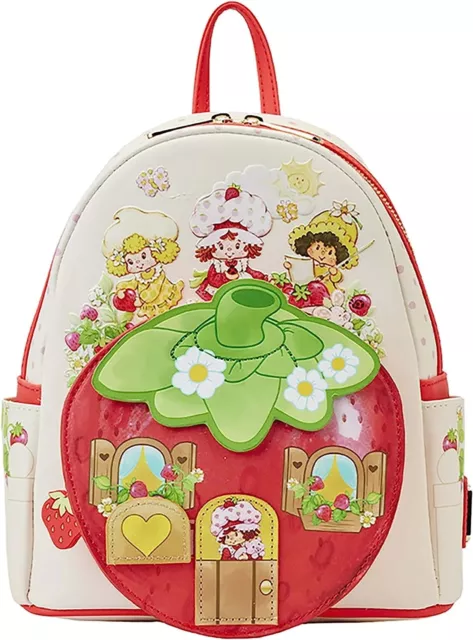 Loungefly Strawberry Shortcake House Scented Mini Backpack NEW WITH TAGS