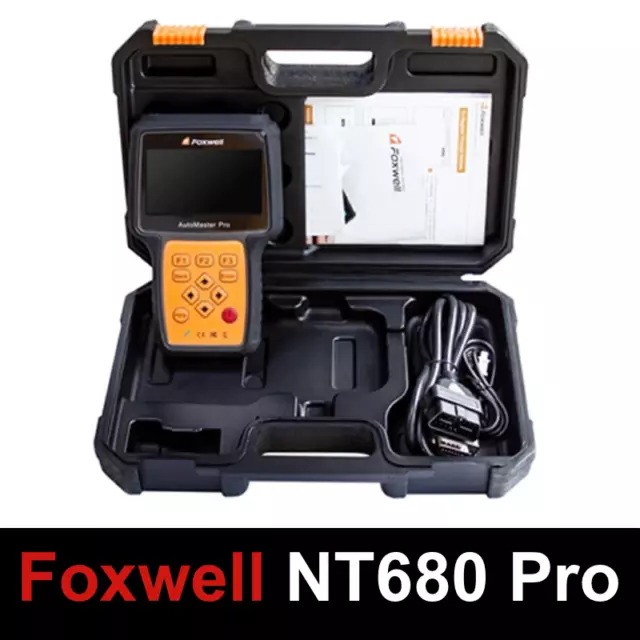 Foxwell NT680 Pro | Outil Diagnostic Automobile Multimarques OBD2 | Défauts Entr