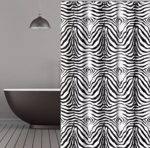 Rideau de douche Lavable - Rideau de douche Textile - 240 x 200 CM