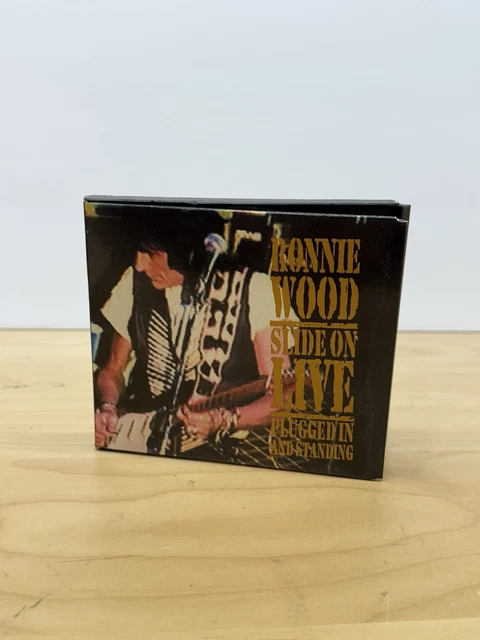 RONNIE WOOD - SLIDE ON LIVE - PLUGGED IN AND STANDING CD - Digipak
