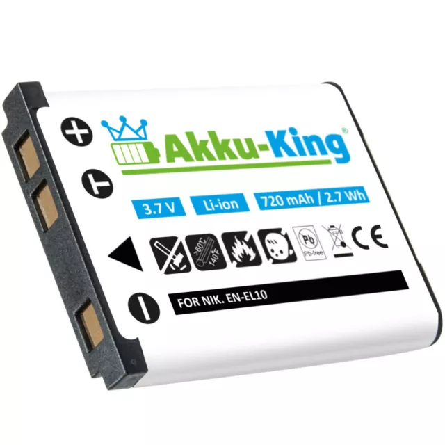 Akku-King Akku ersetzt Bosch S6EA - Li-Ion 720mAh - für Bosch Nyon