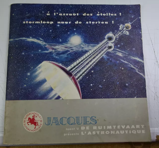 Album d'images Superchocolat Jacques à l'assaut des étoiles vers 1965 complet