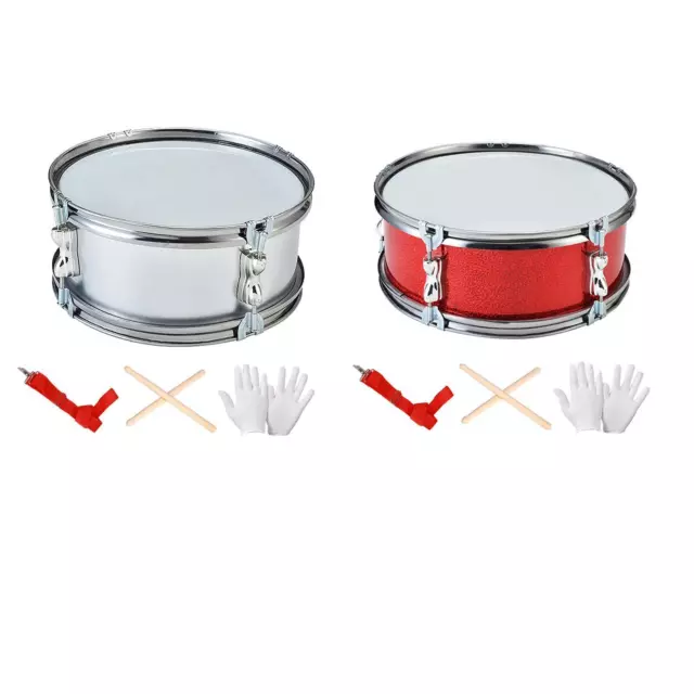 11 Zoll Snare Drum mit Schultergurt Musikinstrumente für Jungen Mädchen Erwachsene