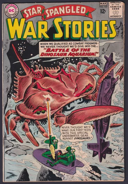 Star Spangled War Stories #107 1963 DC 4.0 Very Good comic