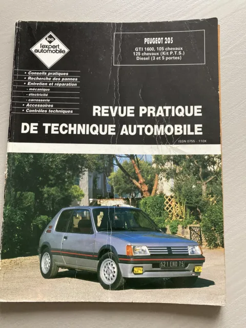 Revue pratique de technique automobile - Peugeot 205