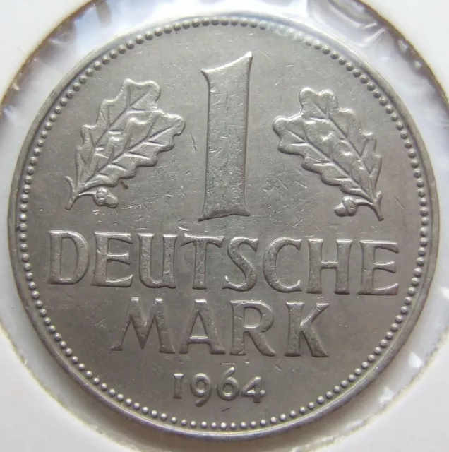 Moneta Rfg 1 Tedesco Marchi 1964 G IN Extremely fine