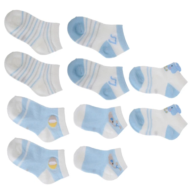 5 paia di calzini primavera estate calze bambino cartone animato calze 7