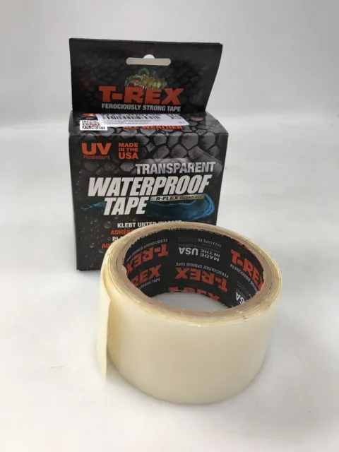 T-Rex Waterproof Reparaturband - Transparent, 50mm x 150cm,Unvollständig