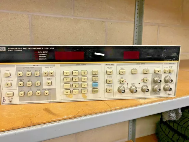 Agilent Hp Keysight 3708A Noise And Interference Test Set.