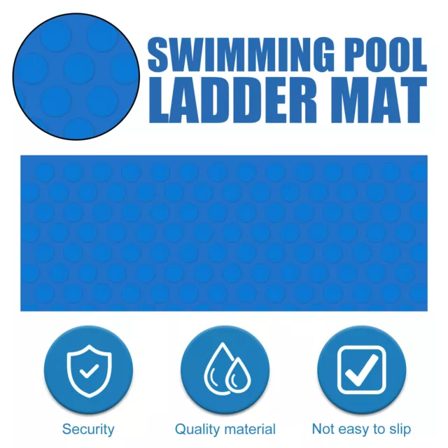 Swimming Pool Safety Liner Non-Slip 34.6x8.6 In for Above Ground Swimming Pools 3