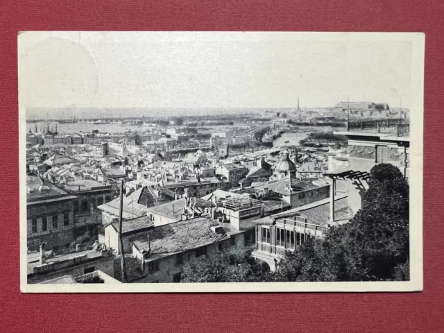 Cartolina - Genova - Panorama e Porto - 1934