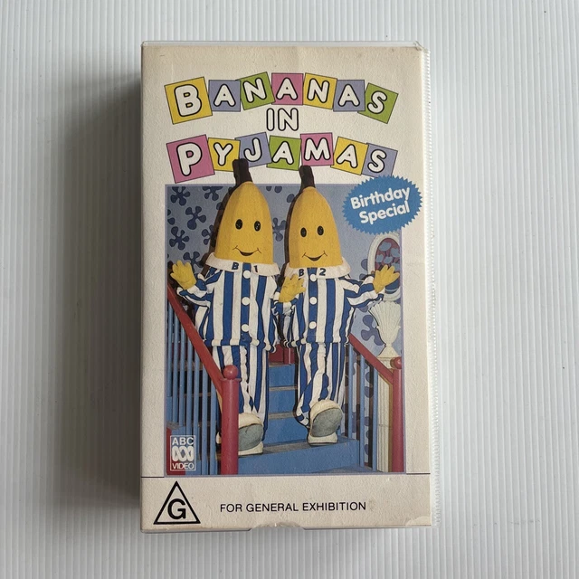 BANANAS IN PYJAMAS Video B1 B2 Birthday Special ABC TV VHS 1992 Rated G