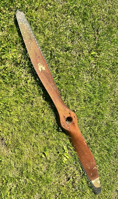 WW2 Ole Fahlin D- 567 No 11414 HP75 RPM 2600 ATC 681 Wooden Airplane Propeller WW2 Ole Fahlin D- 567 No 11414 HP75 RPM 2600 ATC 681 Wooden Airplane Propeller