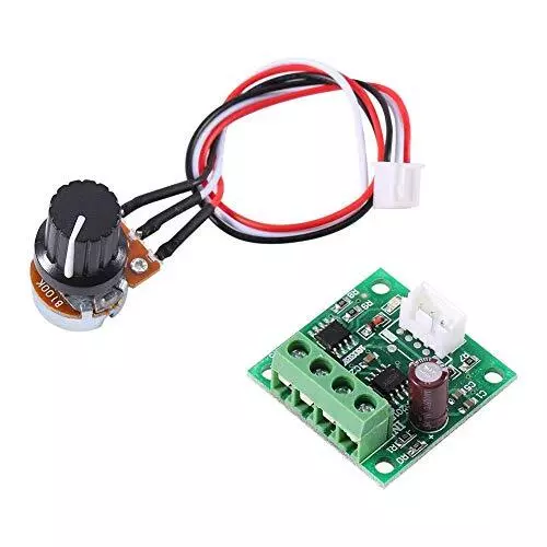 Motordrehzahlregler DC 18 V bis 15 V 2A Mini PWM Niederspannungs Überstromsch...