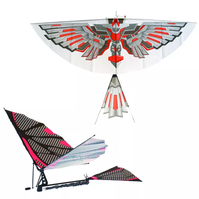 18Inches Carbon Fiber Imitate Birds Assembly Flapping Wing Flight Plan'EL