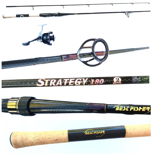 Canne à Pêche Browning Taurus 40 Carbone Avec Moulinet – Occasion
