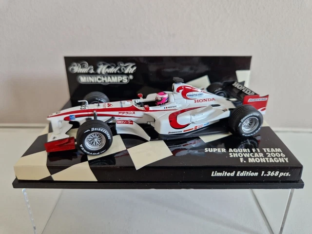 MINICHAMPS 1/43 SUPER Aguri F1 Honda T. Sato - Showcar 2006 