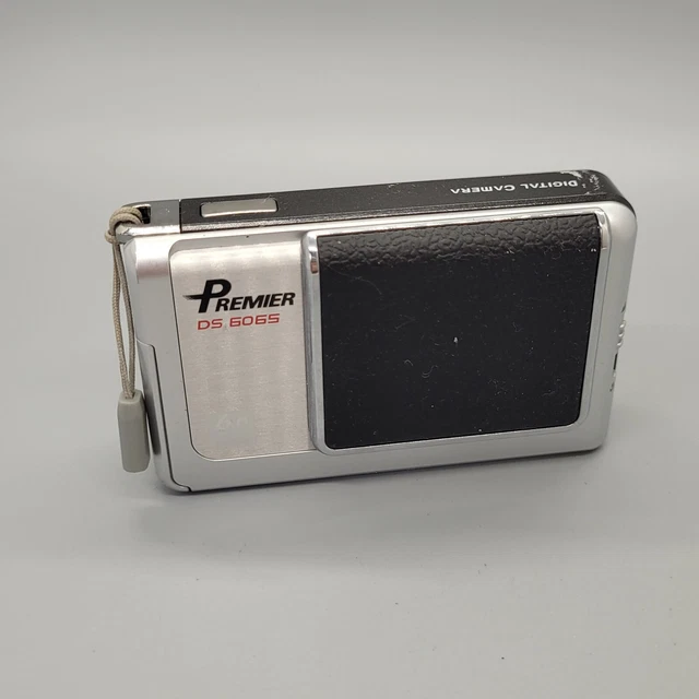 Premier DS-6065 6.0MP Compact Digital Camera Silver Tested
