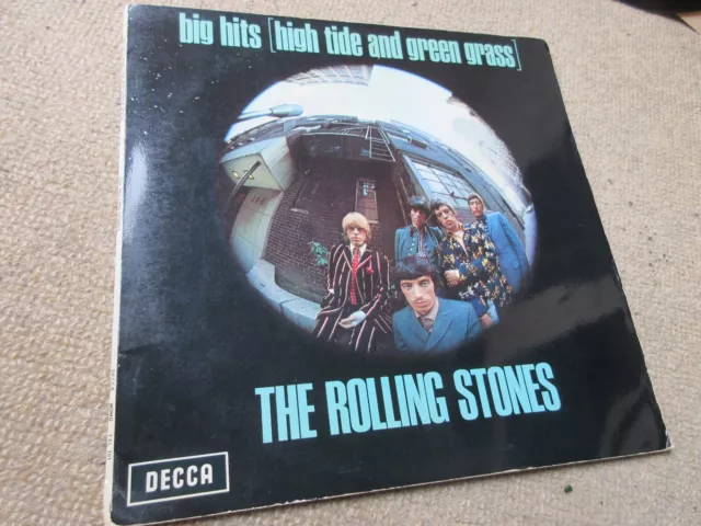 The Rolling Stones Big Hits High Tide Lp UK Mono 1st Press [Ex/Vg+]