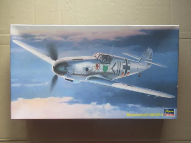 Messerschmitt Bf 109 F-4, HASEGAWA, 1/48, réf: 09011, 1991, ( airfix, heller ).