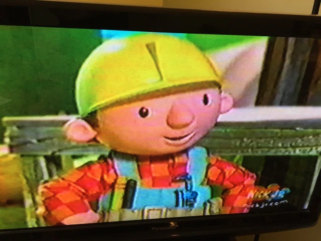 NICK JR BOB the Builder Marathon 2001 Commercials Nickelodeon VHS Blank ...